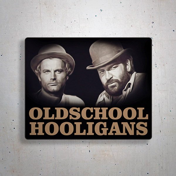 Pegatinas: Bud Spencer & Terence Hill Old School Hooligans 1