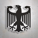 Pegatinas: Águila del escudo de Alemania 3