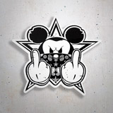 Pegatinas: Mickey Mouse Pandillero 3