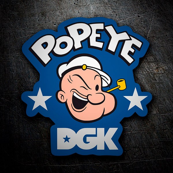 Pegatinas: Popeye DGK