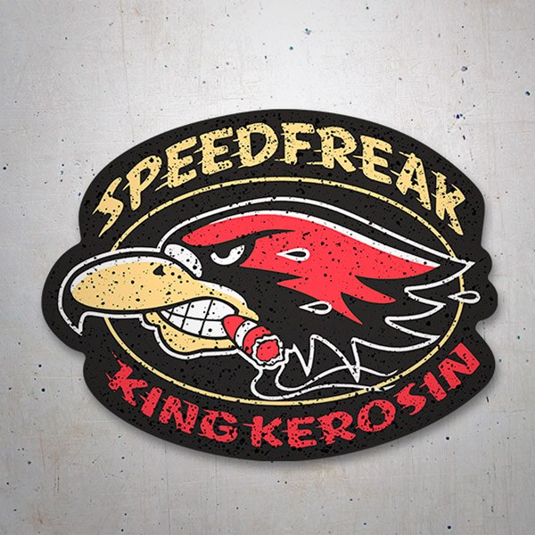 Pegatinas: Speedfreak King Kerosin