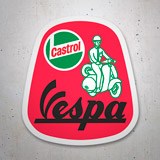 Pegatinas: Vespa Castrol II 3