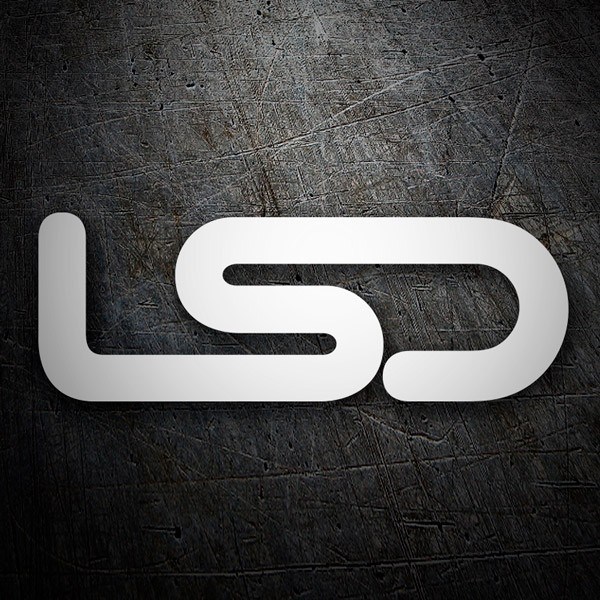 Pegatinas: LSD Estilo Moderno