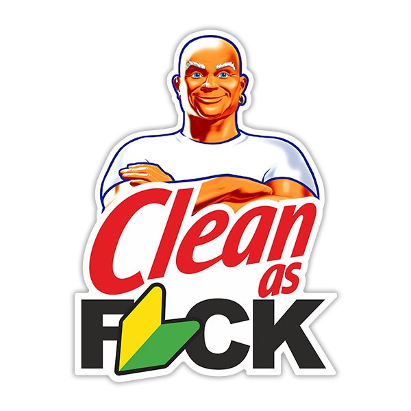 Pegatinas: Mr Clean