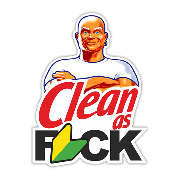 Pegatinas: Mr Clean