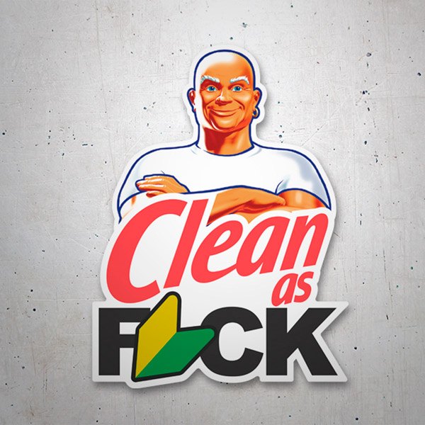 Pegatinas: Mr Clean