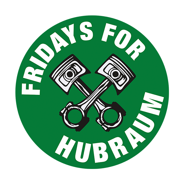 Pegatinas: Fridays for Hubraum