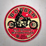 Pegatinas: Bobber Old School Motorcycles 3