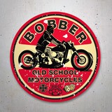 Pegatinas: Bobber Old School Motorcycles 3