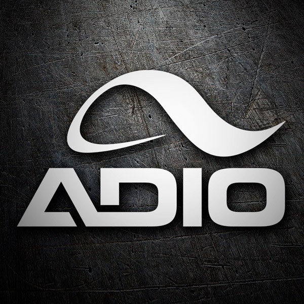 Pegatinas: Adio logo