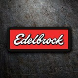 Pegatinas: Edelbrock 3