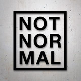 Pegatinas: Not Normal 2