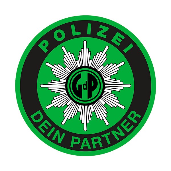Pegatinas: Polizei dein Partner
