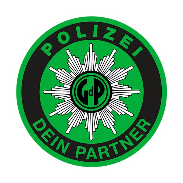 Pegatinas: Polizei dein Partner