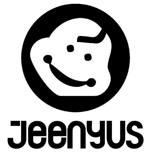 Pegatinas: Jeenyus Snowboards