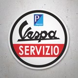 Pegatinas: Vespa Servizio 3