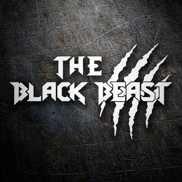 Pegatinas: The Black Beast
