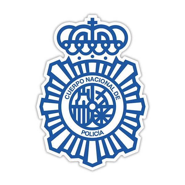 Pegatinas: Cuerpo Nacional de Policía