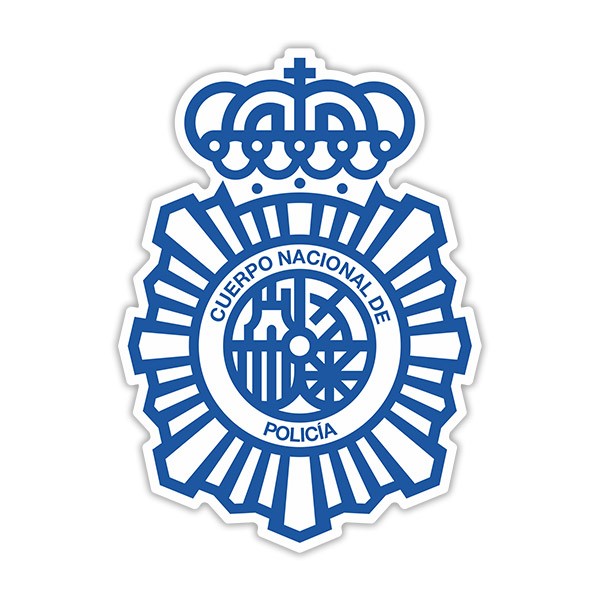 Pegatinas: Cuerpo Nacional de Policía