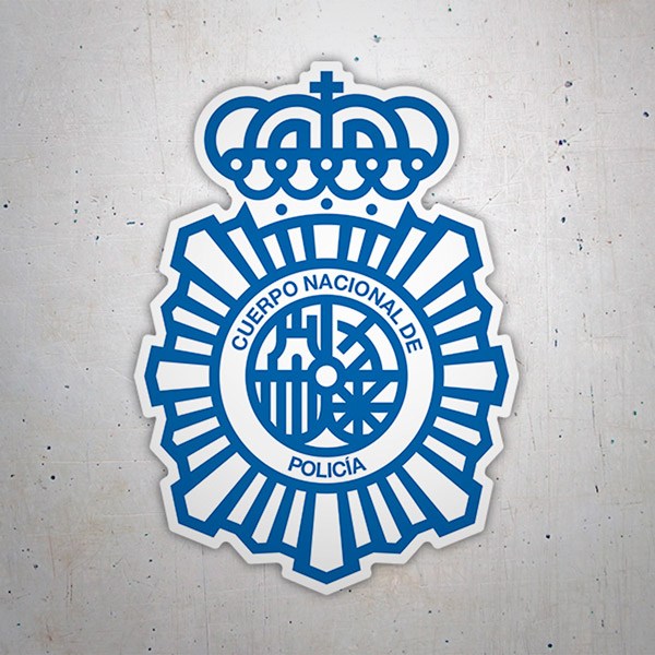 Pegatinas: Cuerpo Nacional de Policía