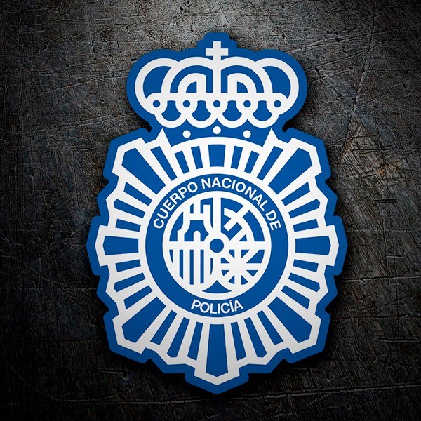 Pegatinas: Cuerpo Nacional de Policía II