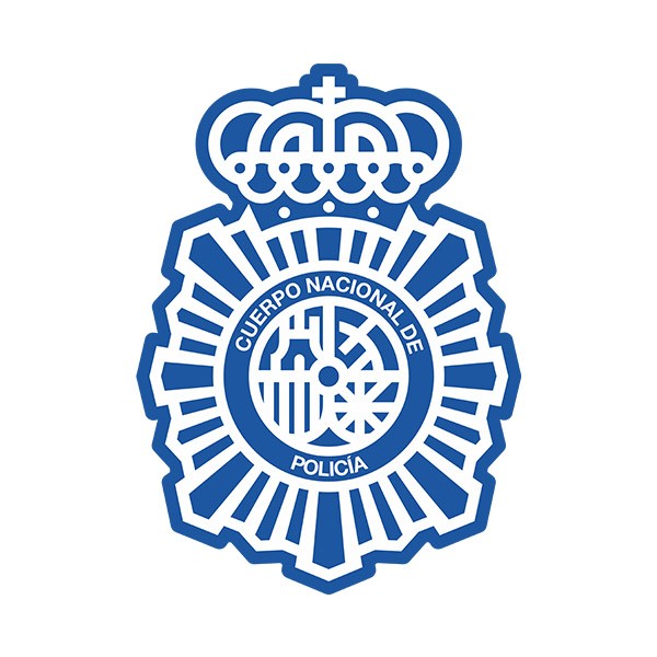 Pegatinas: Cuerpo Nacional de Policía II