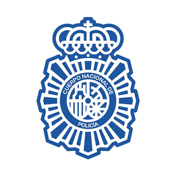 Pegatinas: Cuerpo Nacional de Policía II