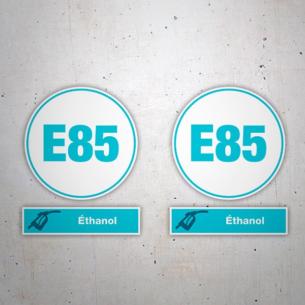 Vinilos autocaravanas: Set 2X E85 Ethanol