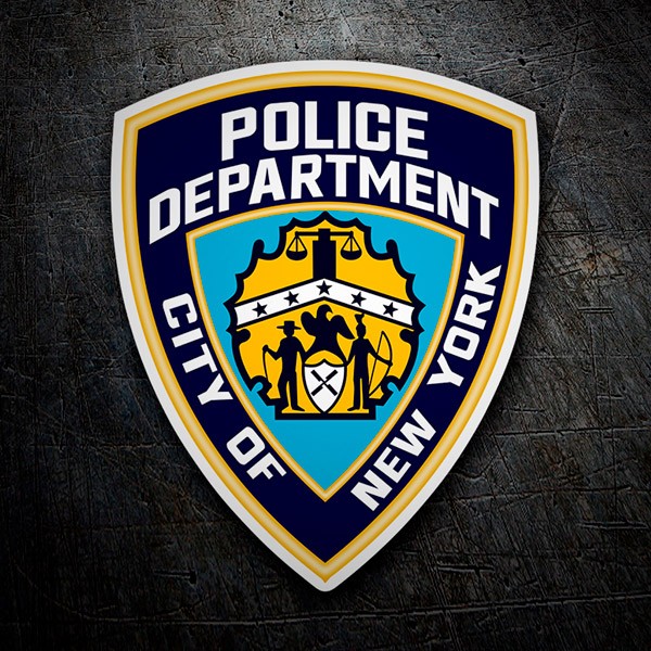Pegatinas: Police Department New York