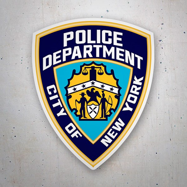 Pegatinas: Police Department New York