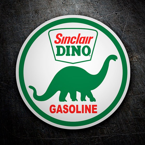 Pegatinas: Sanclair Dino Gasoline