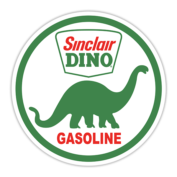 Pegatinas: Sanclair Dino Gasoline 0