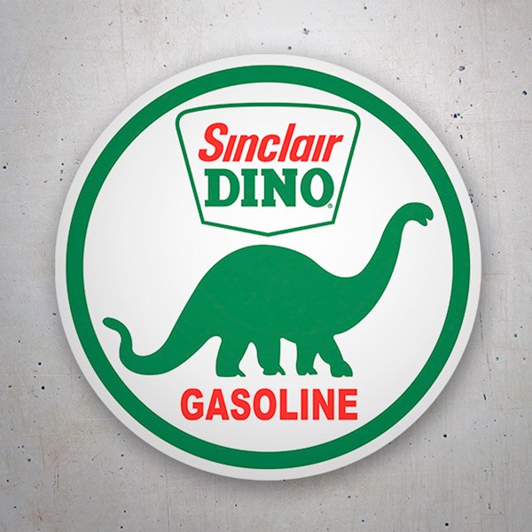 Pegatinas: Sanclair Dino Gasoline