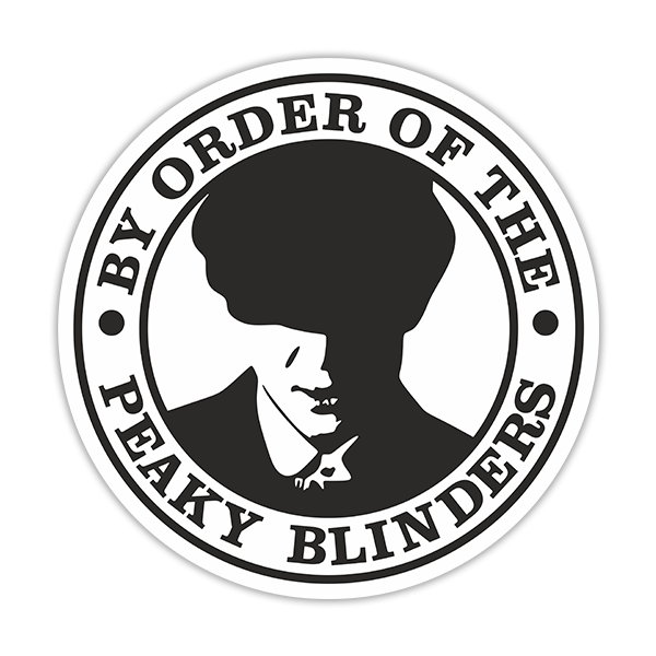 Pegatinas: Tommy Shelby, Peaky Blinders 0
