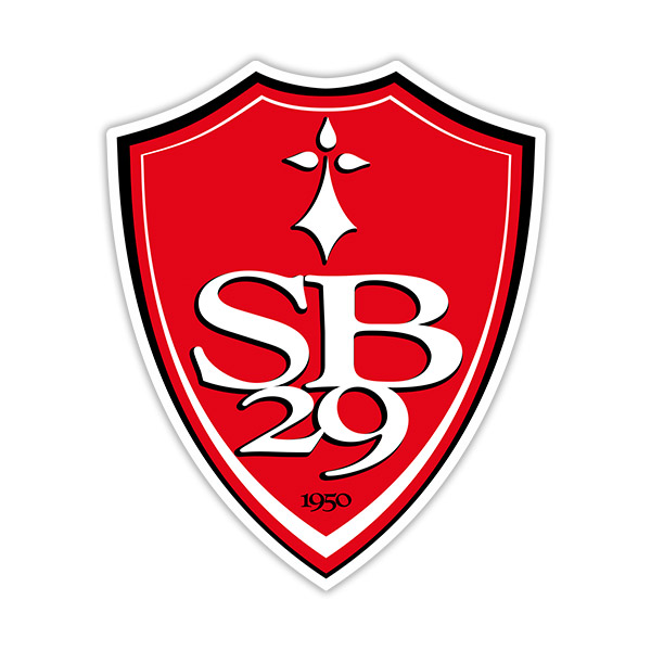 Pegatinas: Stade Brest 1950