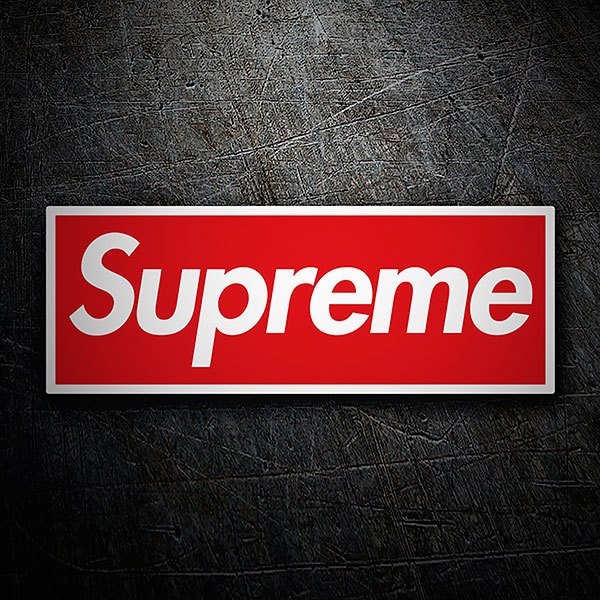 Pegatinas: Supreme