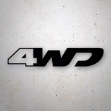 Pegatinas: 4WD II 2