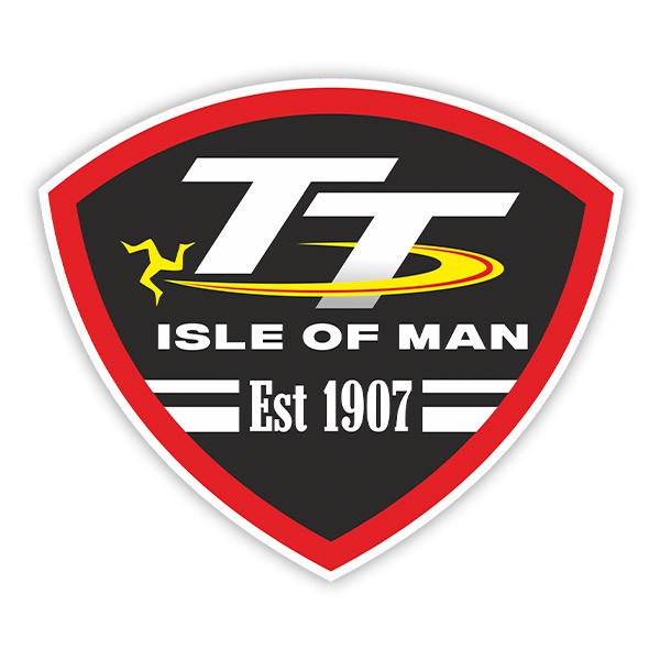 Pegatinas: TT Isle of Man 1907
