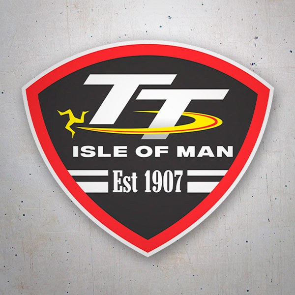 Pegatinas: TT Isle of Man 1907
