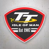 Pegatinas: TT Isle of Man 1907 3