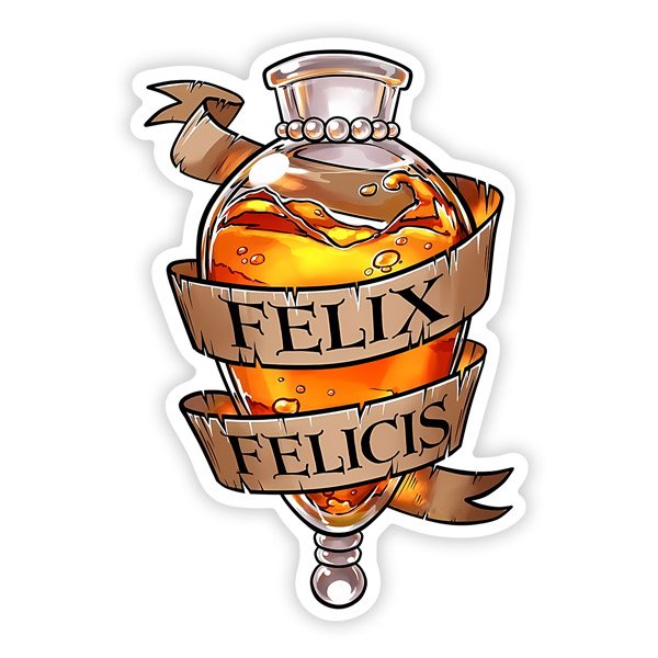 Pegatinas: Poción Felix Felicis