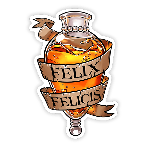 Pegatinas: Poción Felix Felicis