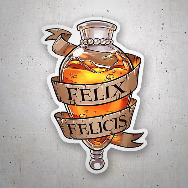 Pegatinas: Poción Felix Felicis
