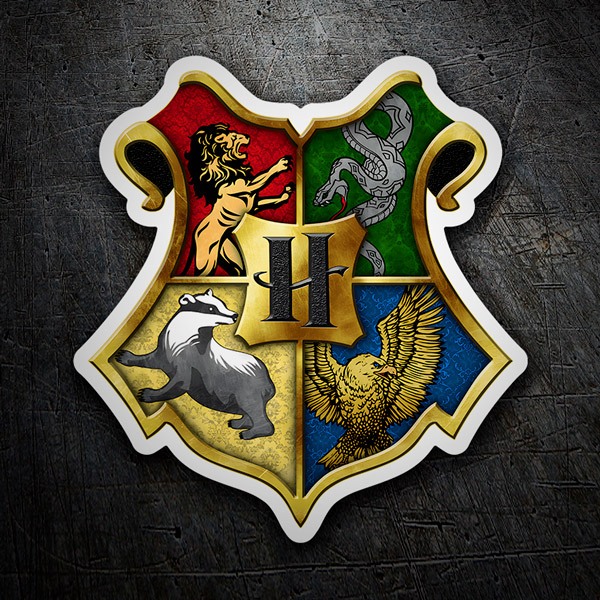 Pegatinas: Escuela de Hogwarts
