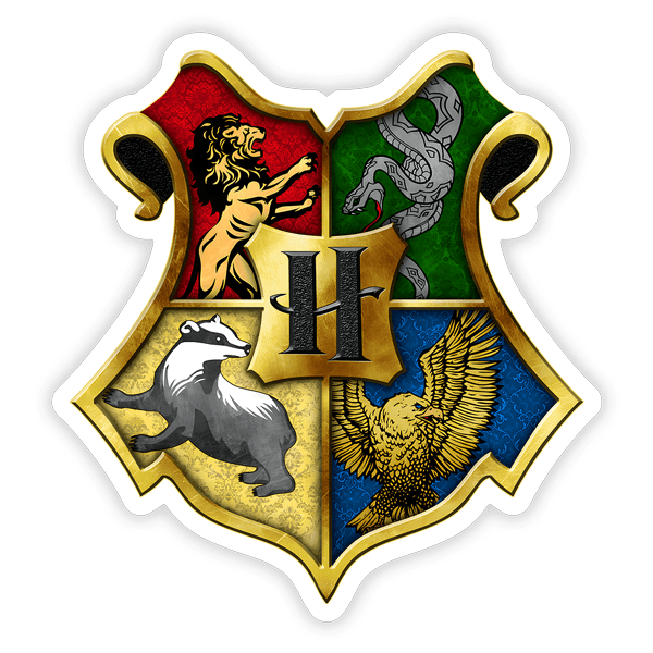 Pegatinas: Escuela de Hogwarts