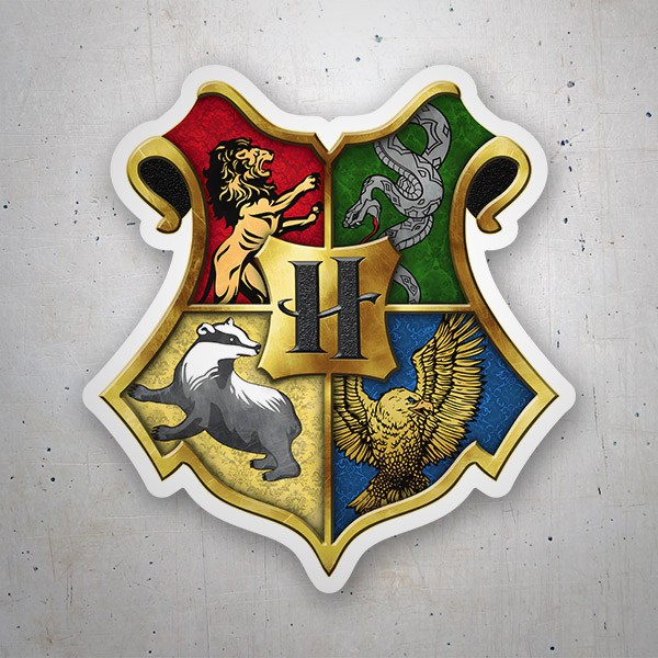 Pegatinas: Escuela de Hogwarts