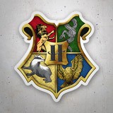 Pegatinas: Escuela de Hogwarts 3