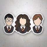 Pegatinas: Harry, Hermione y Ron 3