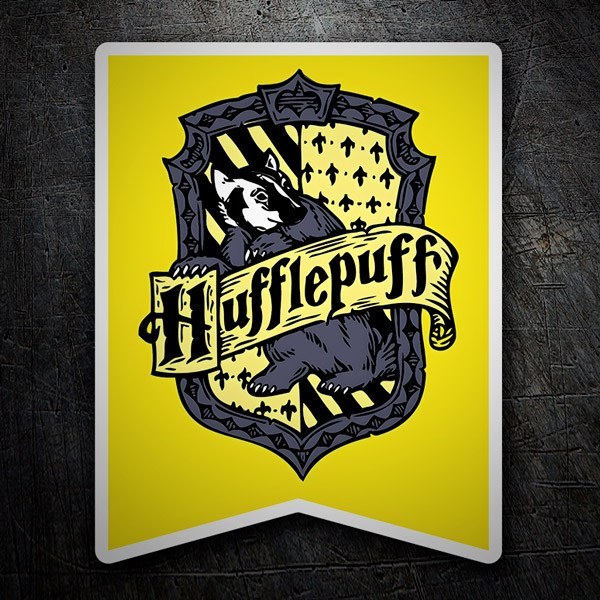 Pegatinas: Hufflepuff