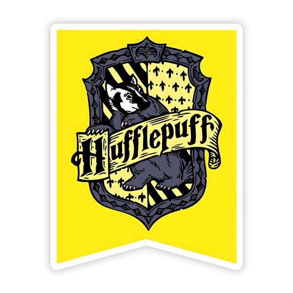 Pegatinas: Hufflepuff